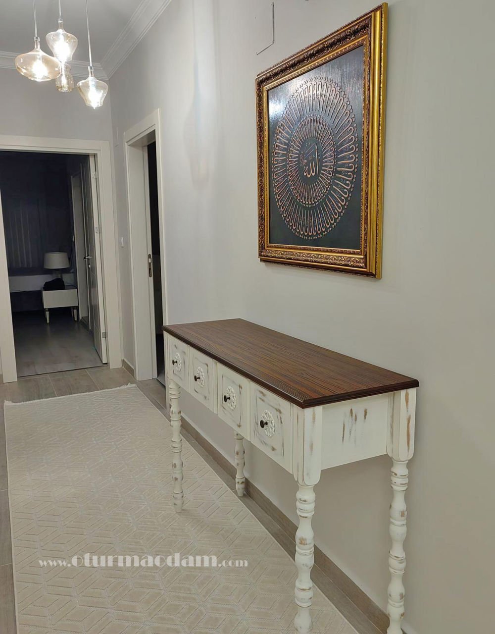 Beyaz Salt Dresuar Trabzon Teslimatımız