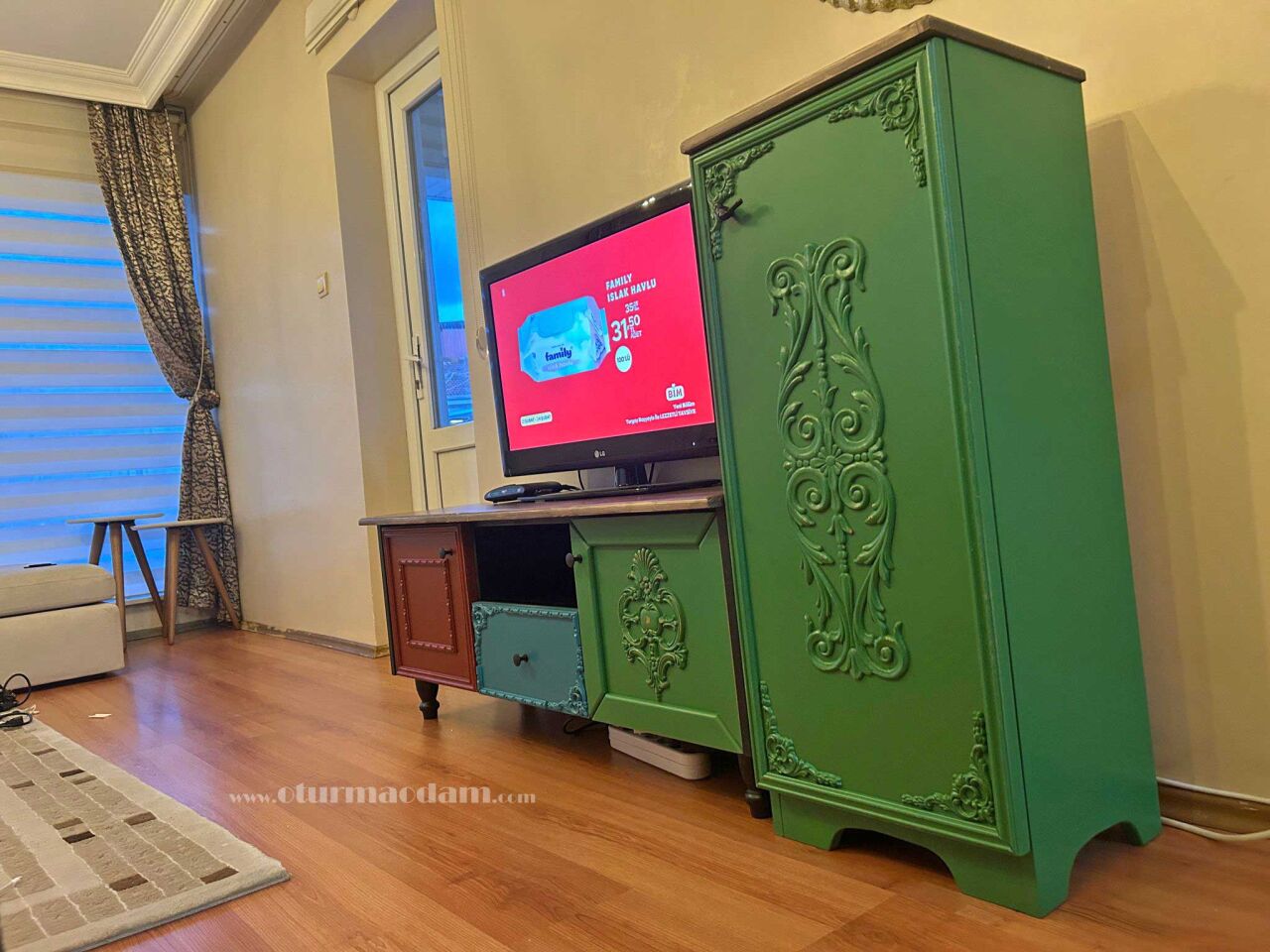 Kendi 3'lü Tv Sehpası Nilüfer Teslimatımız