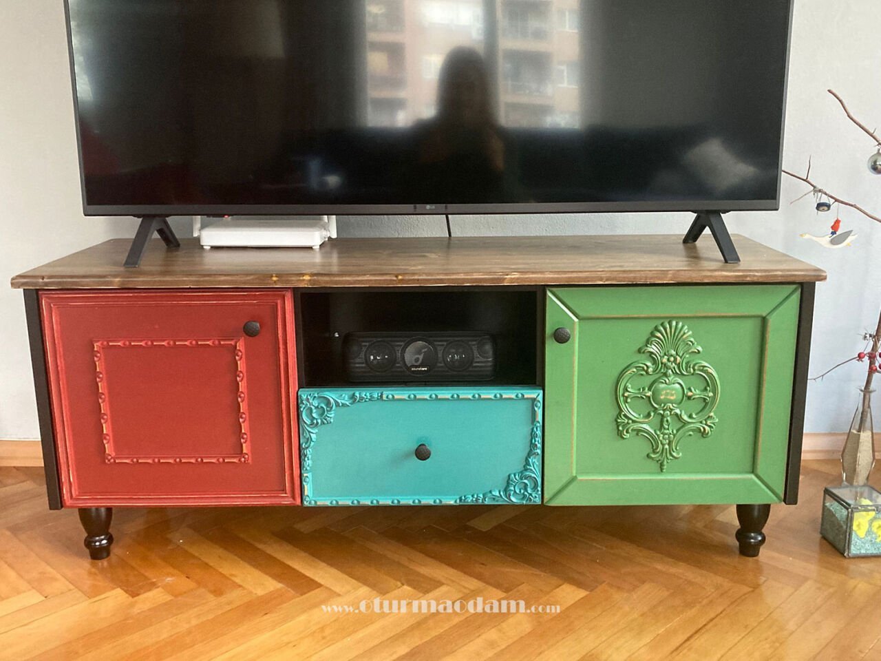 Kendi 3'lü Tv Sehpası Beşiktaş Teslimatımız