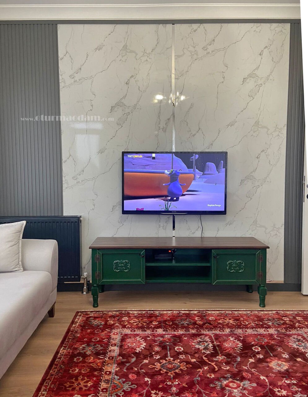 Koyu Yeşil Tv Sehpası Avcılar Teslimatımız (Şeker Tv)