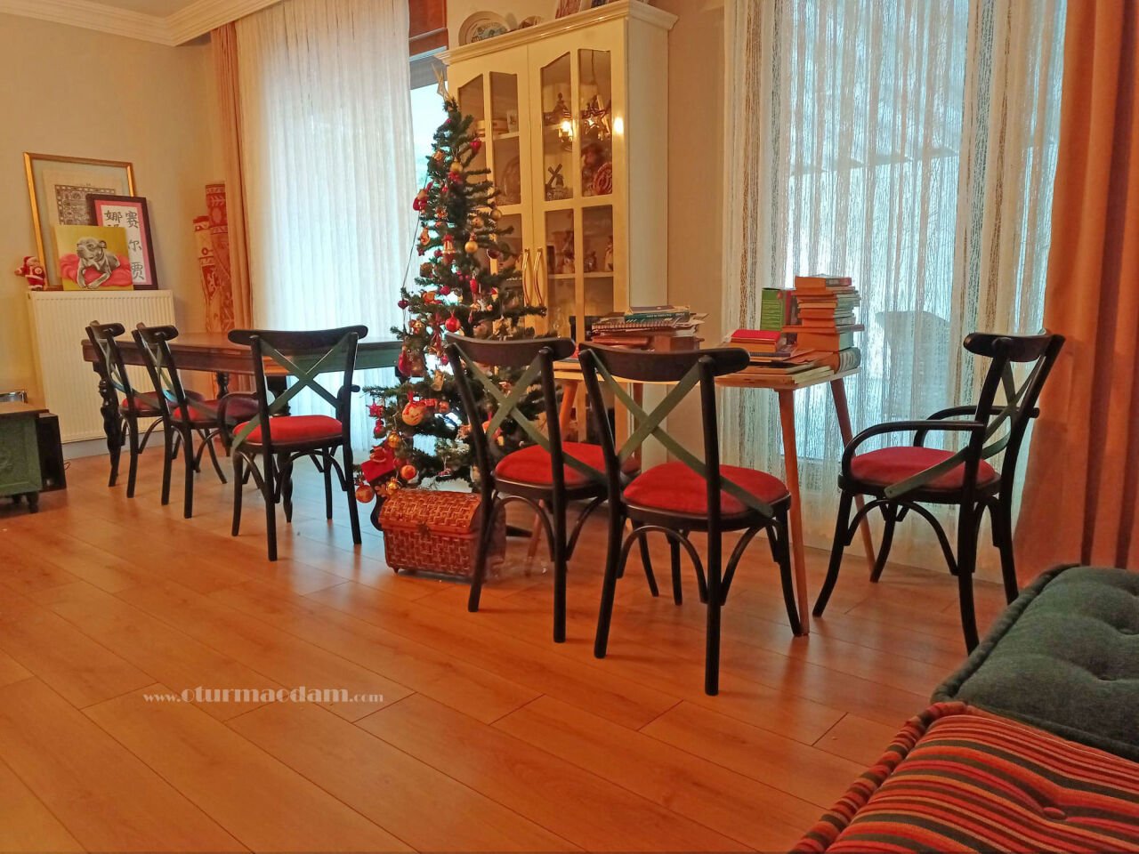 Vişne Masa Seti & Kendi Tv Sehpası & Majör Köşe & Telefon Kitaplık Kırklareli Teslimatımız