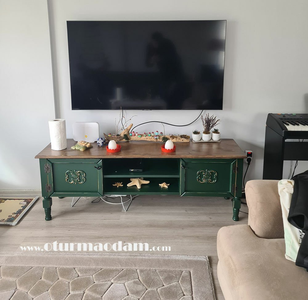 Koyu Yeşil Tv Sehpası Tuzla Teslimatımız