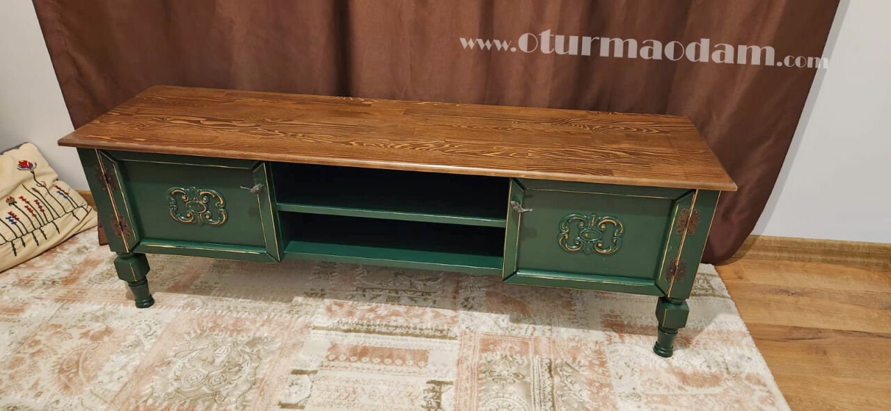 Koyu Yeşil Tv Sehpası Ümraniye Teslimatımız