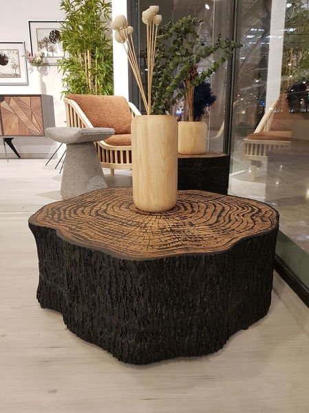 Siyah Ağaç Orta Sehpa