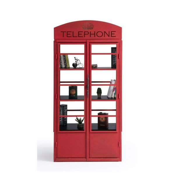 Telefon Kulübesi Kitaplık