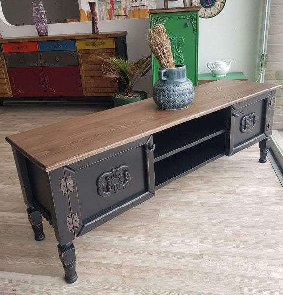 Siyah Şeker Tv Sehpası