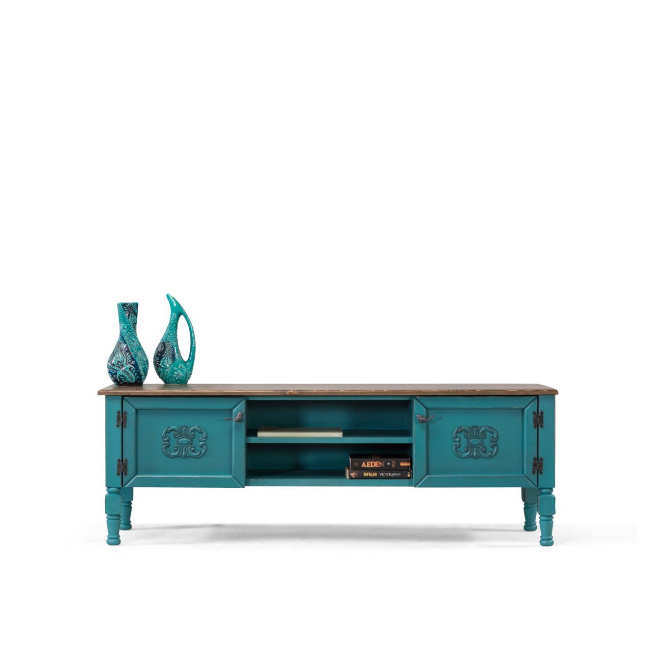 Turkuaz Şeker Tv Sehpası