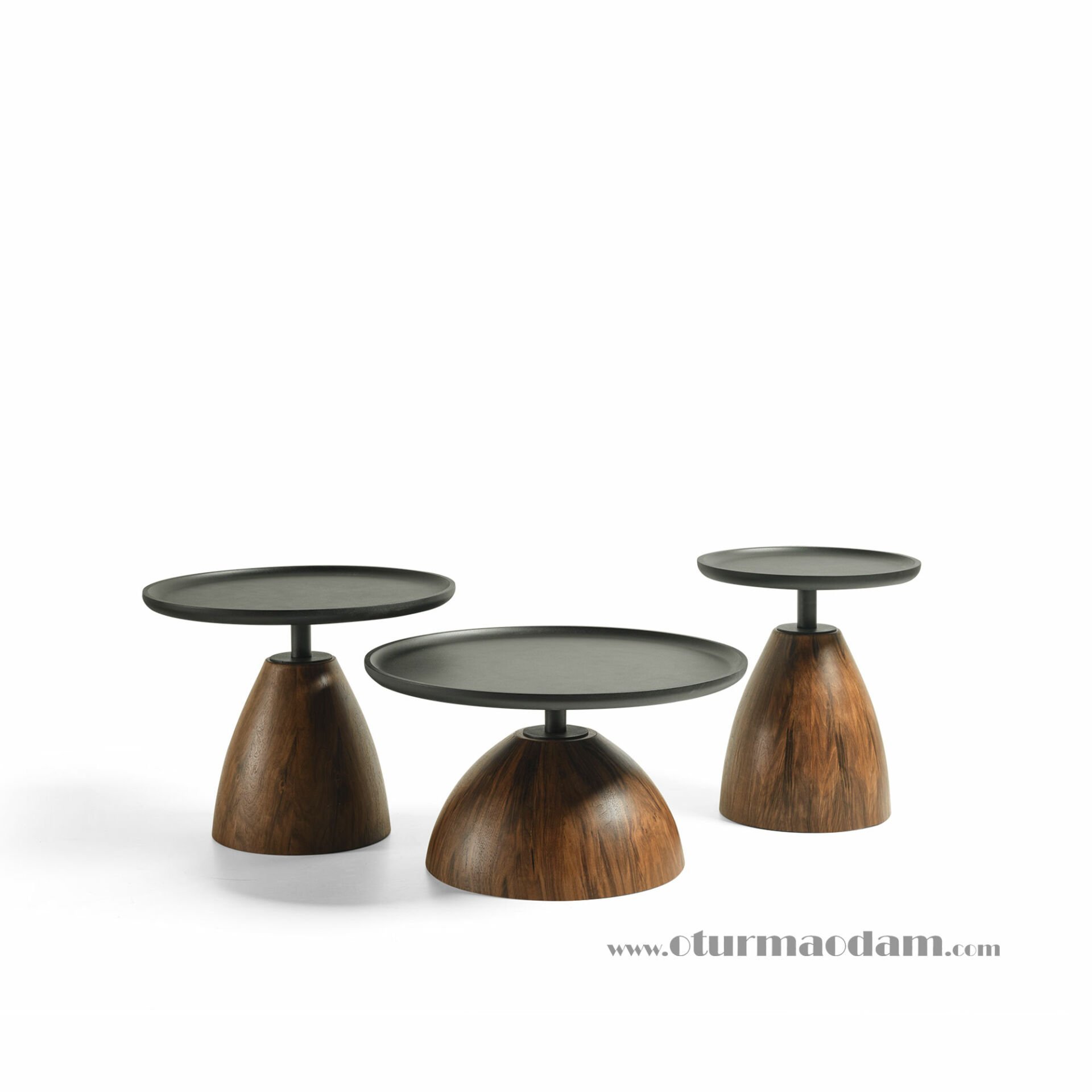 Fındık Üçlü Orta Sehpa