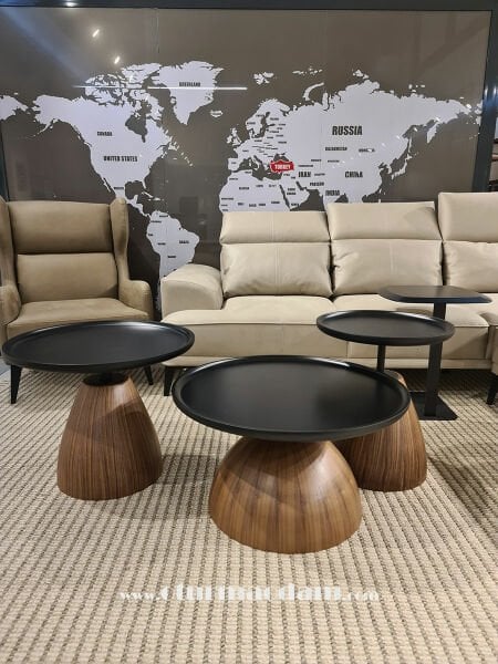 Fındık Üçlü Orta Sehpa