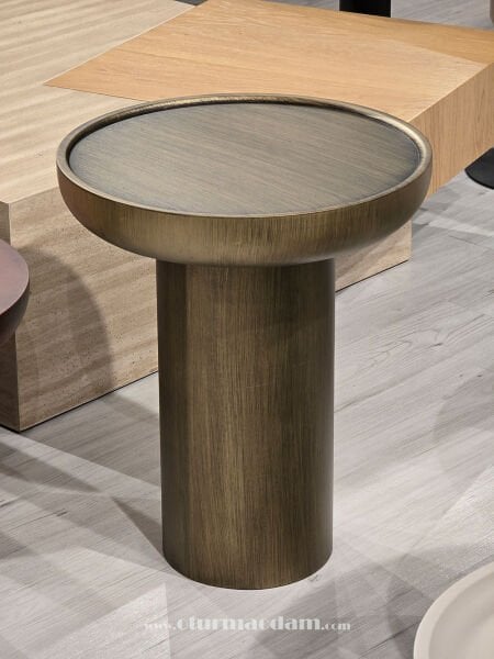 Pirinç Mantar Yan Sehpa