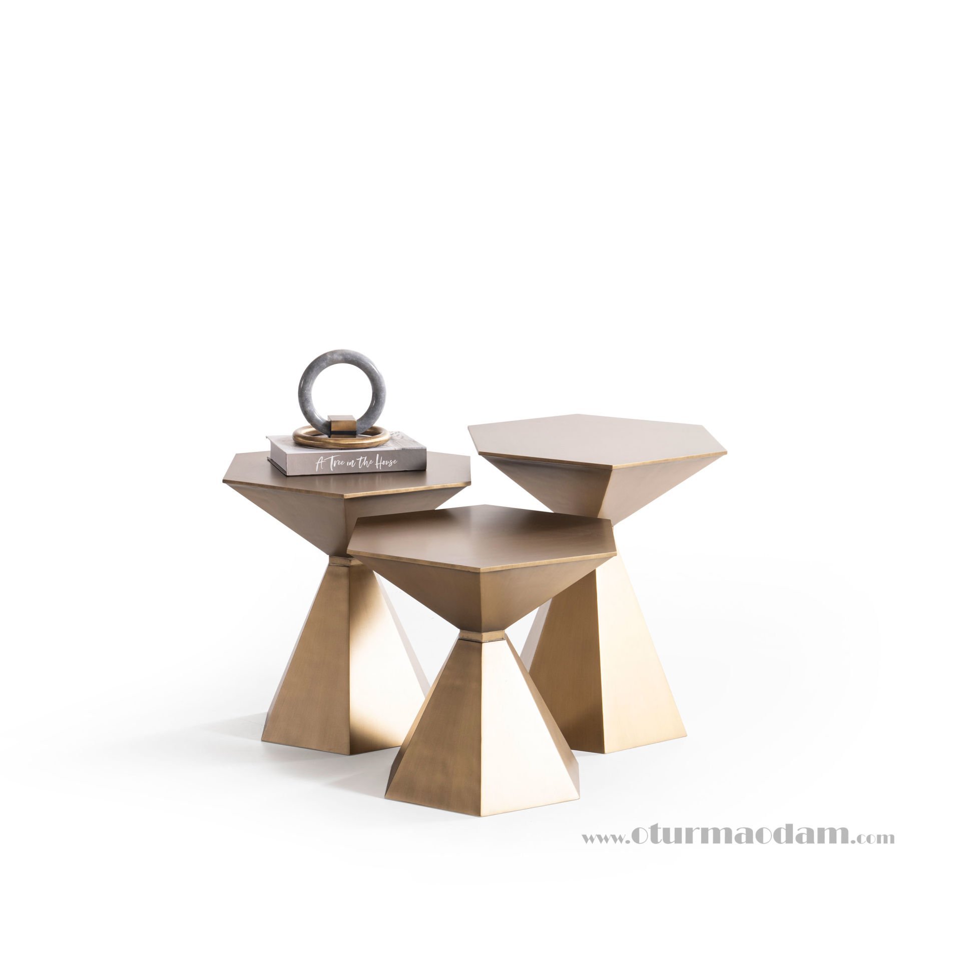 Altıgen Zigon Sehpa