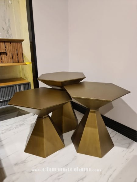 Altıgen Zigon Sehpa