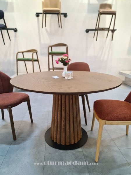 Beta 120 cm Yuvarlak Masa