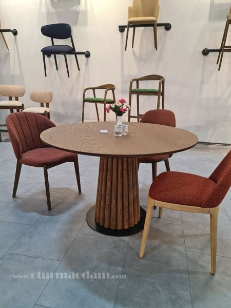 Beta 120 cm Yuvarlak Masa