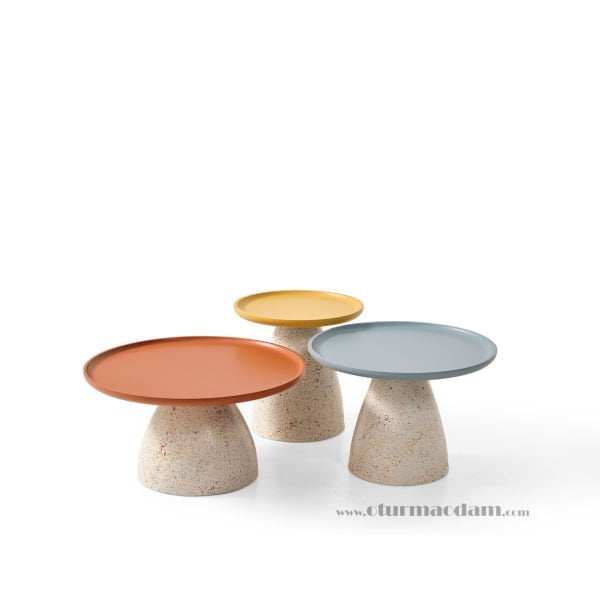 Tropik Mantar Sehpa Seti