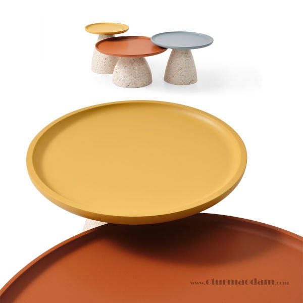 Tropik Mantar Sehpa Seti