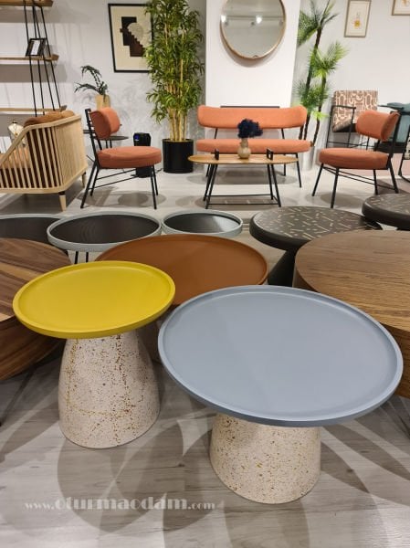 Tropik Mantar Sehpa Seti