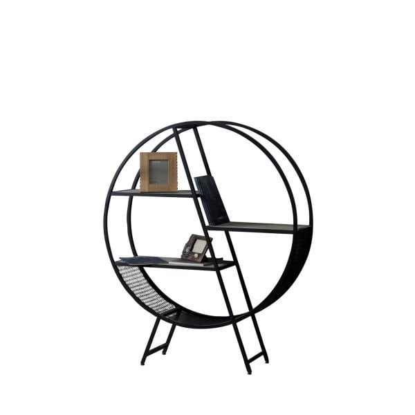 Metal Daire Kitaplık