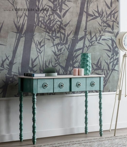 Turkuaz Salt Dresuar