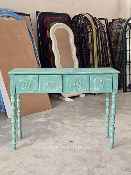 Turkuaz Salt Dresuar