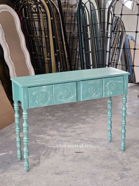 Turkuaz Salt Dresuar