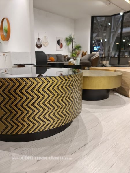 Zigzag Silindir Sehpa