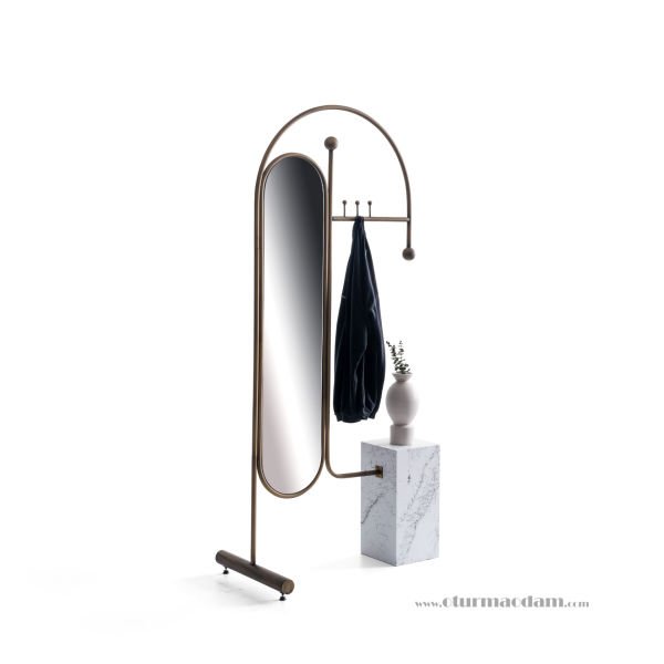 Aynalı Pirinç Askılık