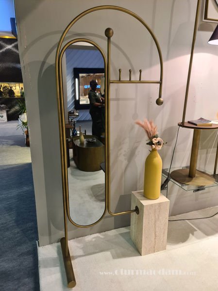 Aynalı Pirinç Askılık