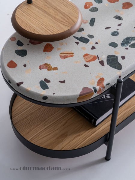 Terrazzo Orta Sehpa