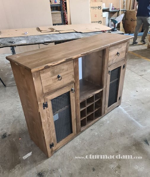 İki Kapaklı Mini Bar