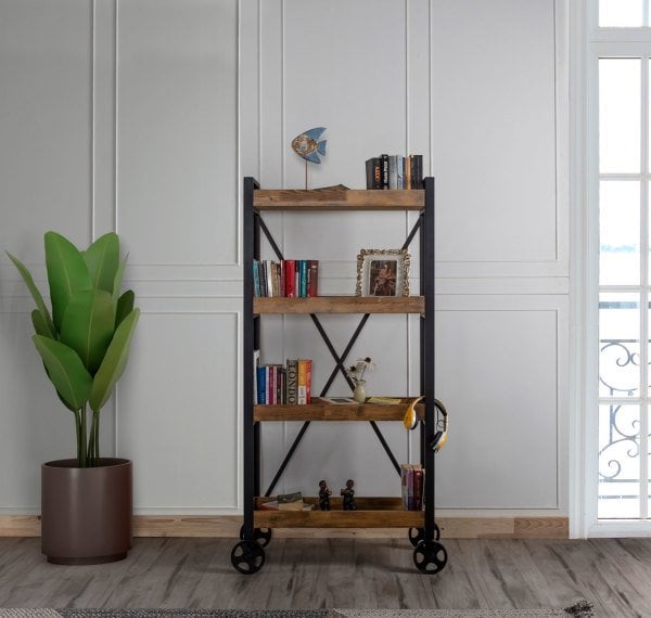 Tekerlekli Kitaplık