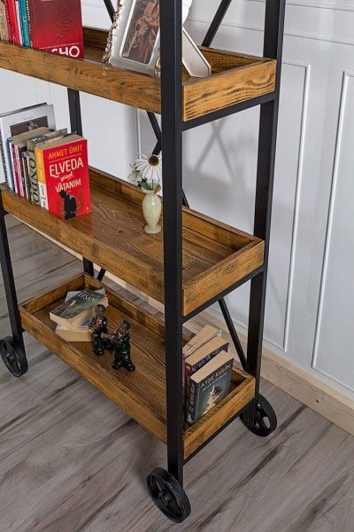 Tekerlekli Kitaplık