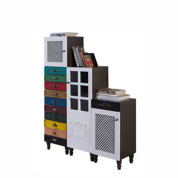 Üçlü Çok Amaçlı Dolap