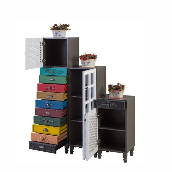 Üçlü Çok Amaçlı Dolap