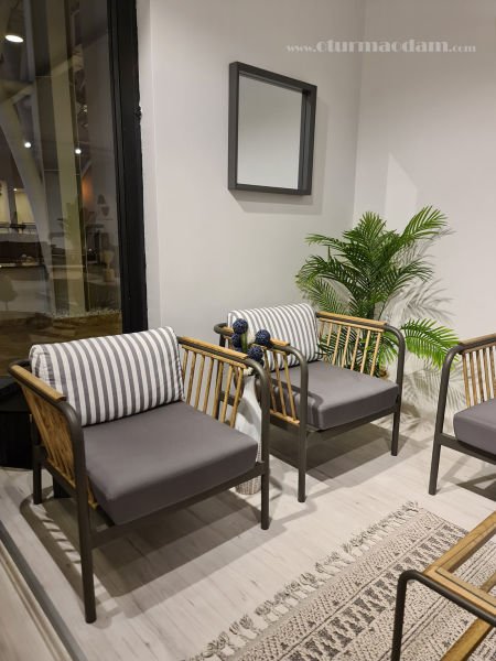 Gri Dış Mekan Koltuğu