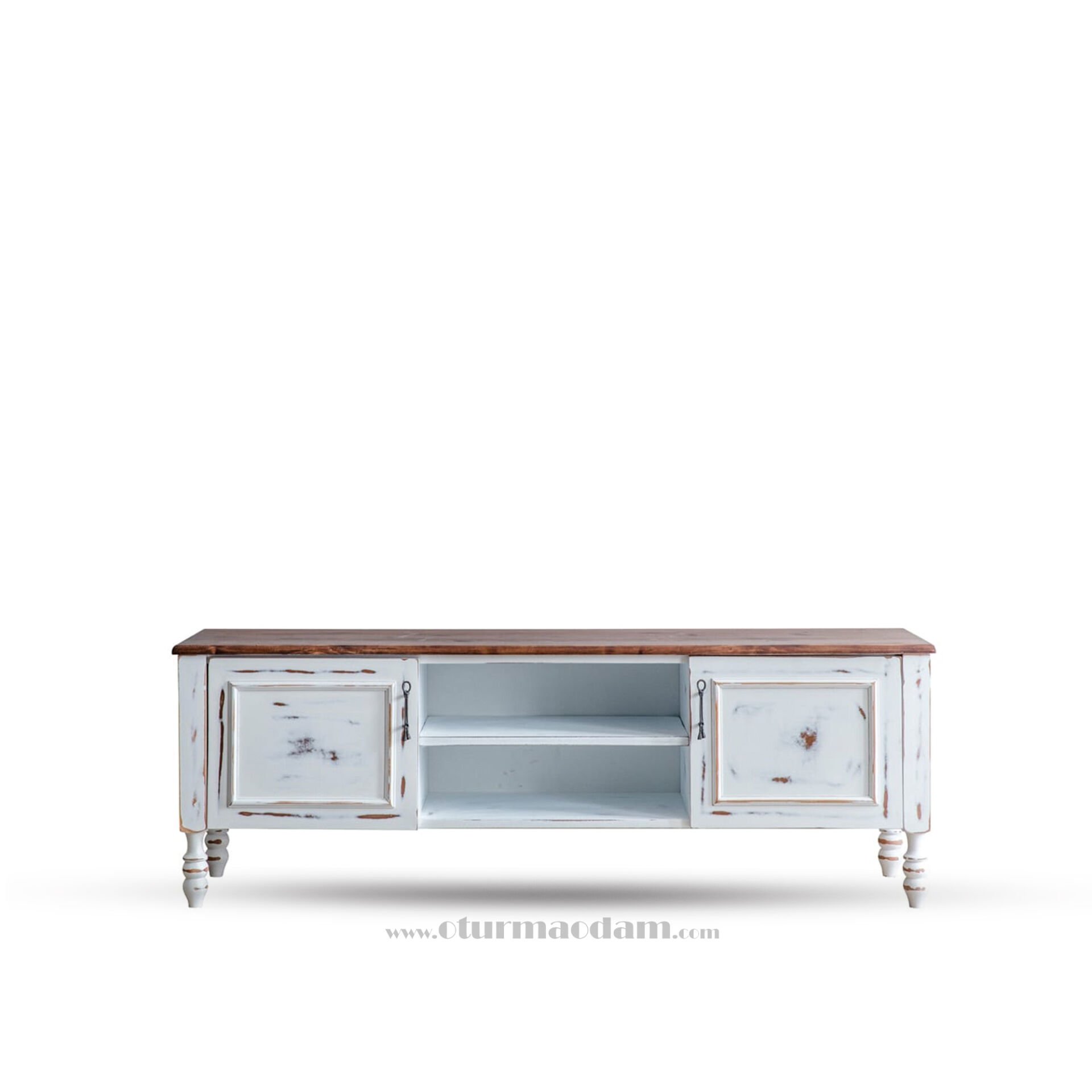 Beyaz Misket Tv Sehpası