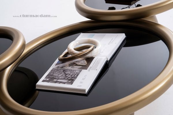 Pirinç Mantar Sehpa Seti