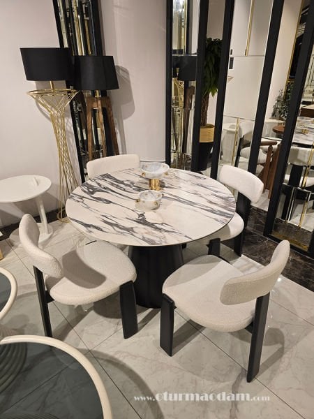 Seramik Mantar Masa Seti