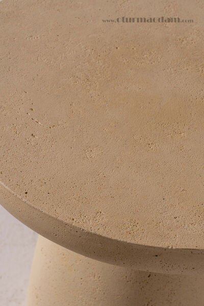 Beton Mantar 3'lü Sehpa