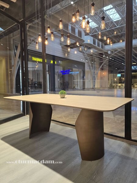 Seramik Traverten Masa