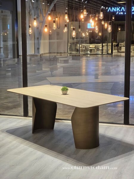 Seramik Traverten Masa