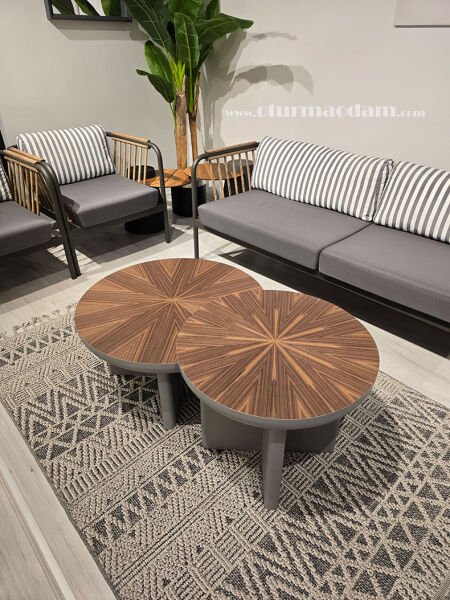 Artı İkili Orta Sehpa