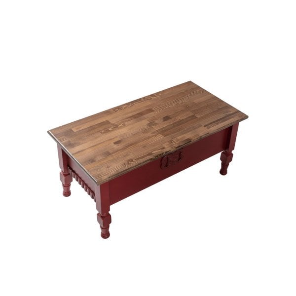 Kırmızı Şeker Sehpa