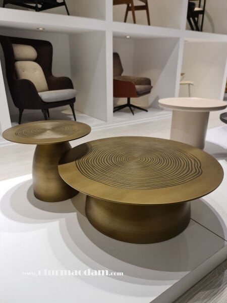 Dome Pirinç Mantar Sehpa