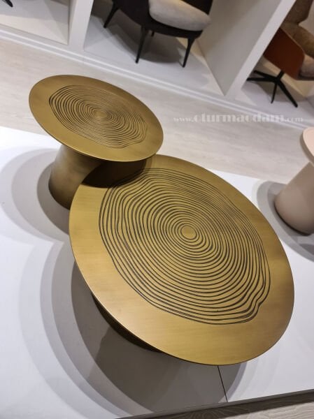 Dome Pirinç Mantar Sehpa