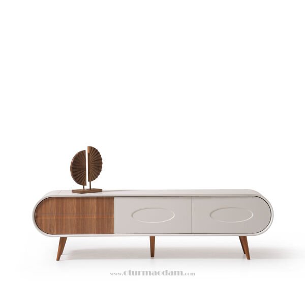 200 cm Oval Tv Sehpası