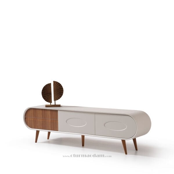 200 cm Oval Tv Sehpası