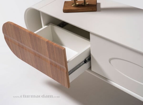 200 cm Oval Tv Sehpası