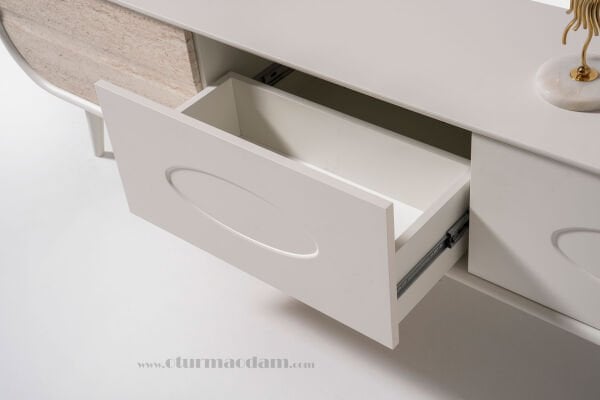 200 cm Oval Tv Sehpası