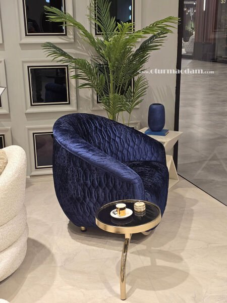 Gold Sehpalı Berjer